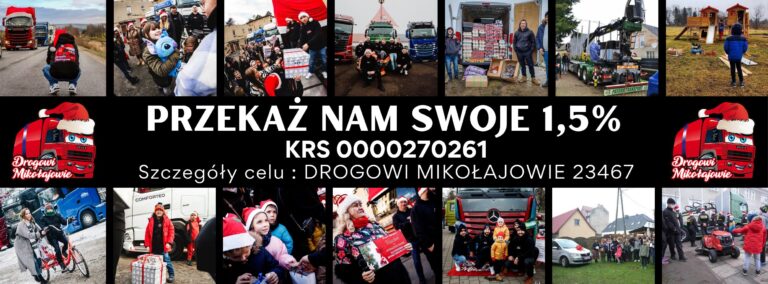 PODARUJ NAM SWOJE 1,5% PODATKU!